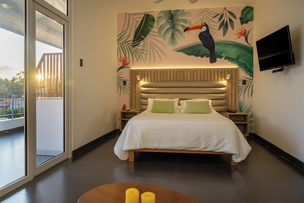 Deluxe Room, 2 Double Beds, Terrace | 2 bedrooms, premium bedding, in-room safe, laptop workspace