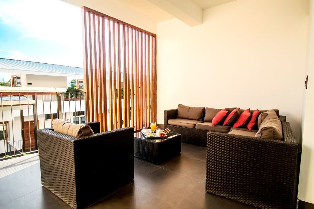 Habitación doble | Terraza o patio