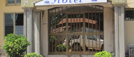 Vue depuis lâhĂ©bergement