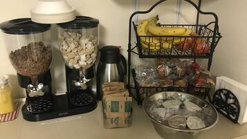 Free continental breakfast