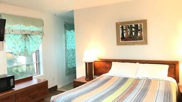 Premium bedding, desk, rollaway beds, free WiFi