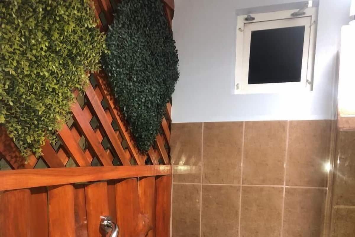 Villa | Bathroom | Shower, hair dryer, towels