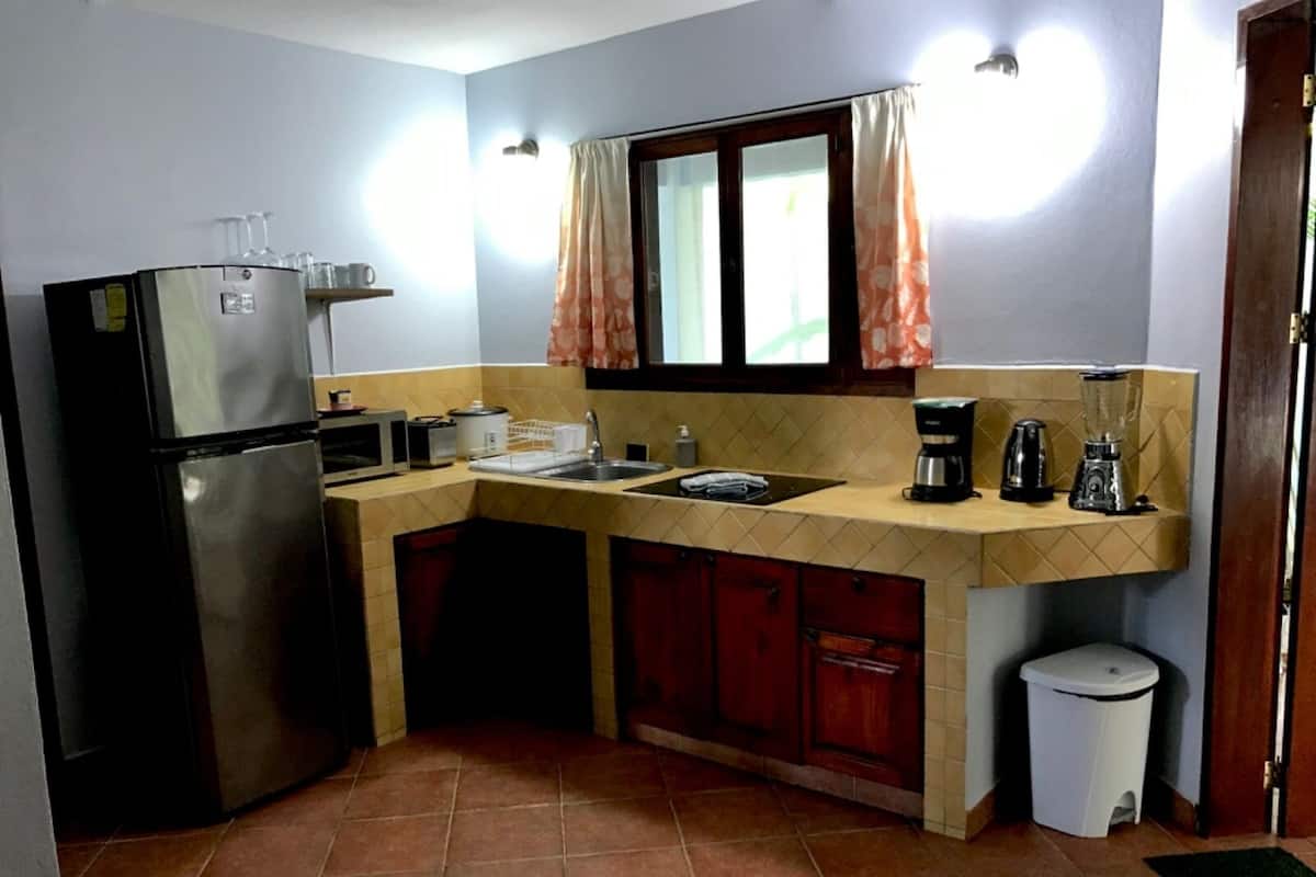 Villa, 1 Bedroom | Private kitchen | Dining tables