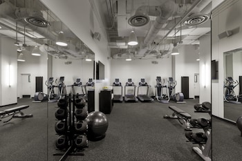 Fitness center at Kimpton Everly Hotel Hollywood by IHG