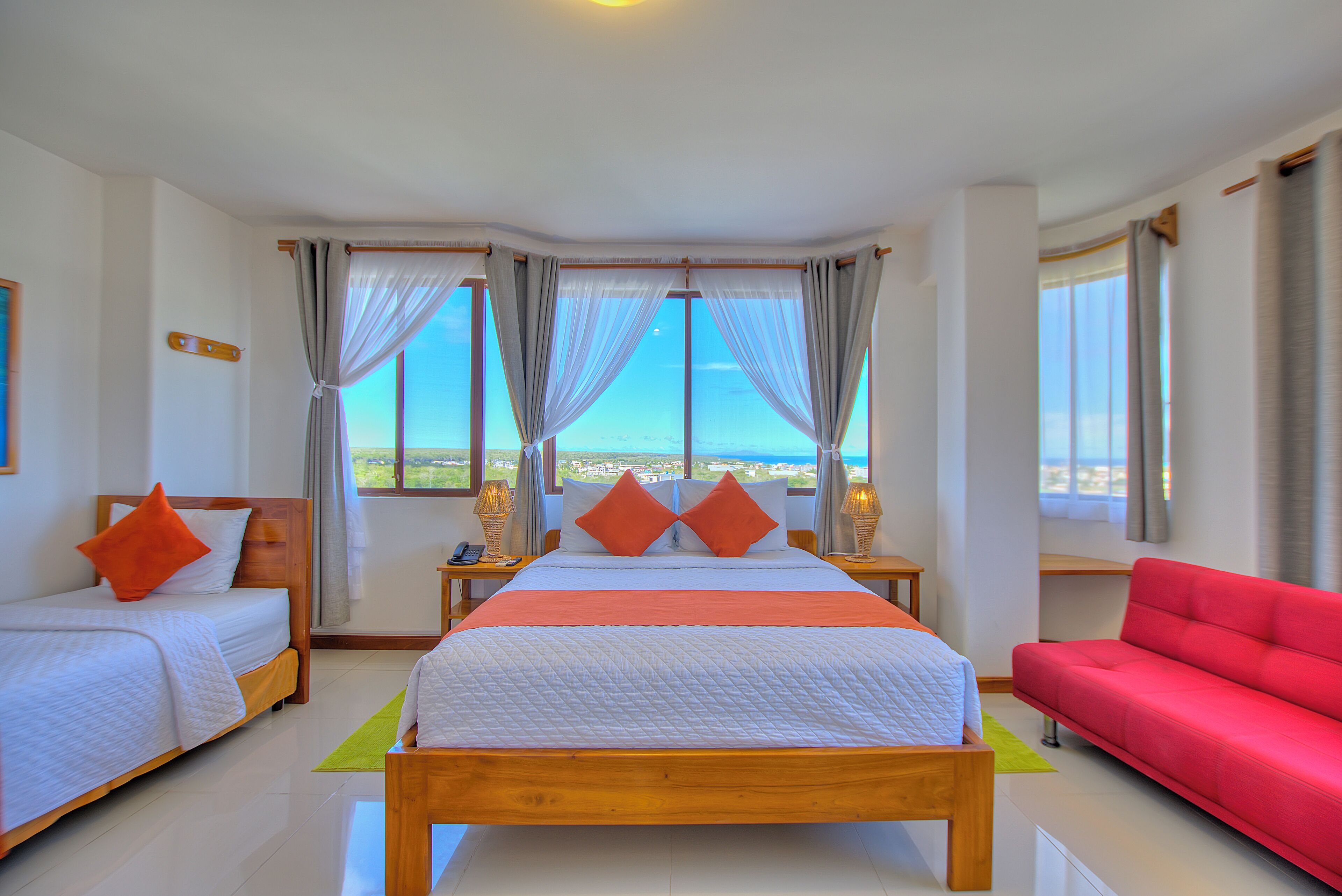 Family Room, 2 Bedrooms | 1 bedroom, Egyptian cotton sheets, premium bedding, minibar