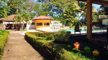 Poolside bar