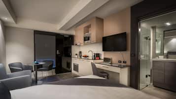 Studio | 1 chambre, coffres-forts dans les chambres, bureau