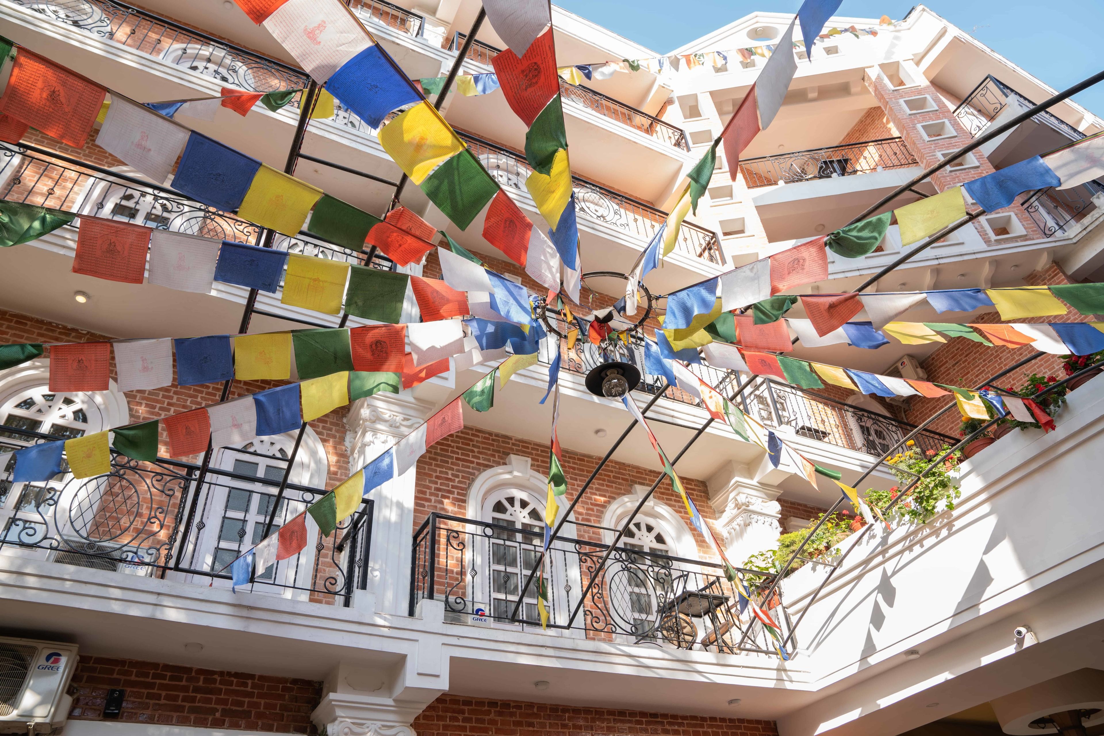 Façade de l’hébergement