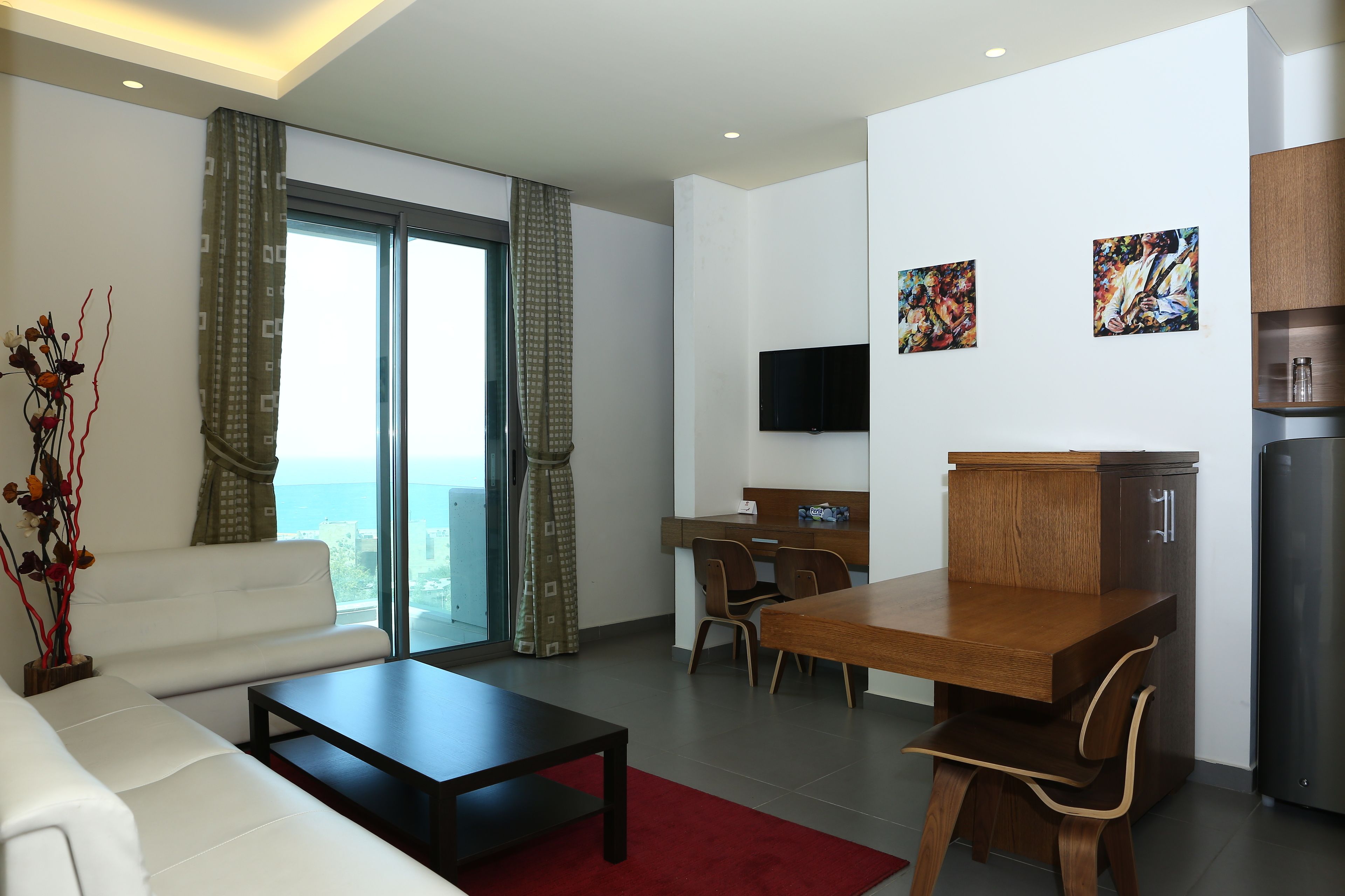 Luxury-Suite, Bergblick | Wohnzimmer