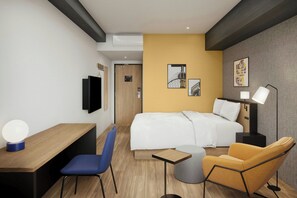 Desk, blackout curtains, soundproofing, iron/ironing board - City Express By Marriott Osaka Shin-Imamiya (Osaka)