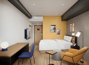 Desk, blackout curtains, soundproofing, iron/ironing board - City Express By Marriott Osaka Shin-Imamiya (Osaka)