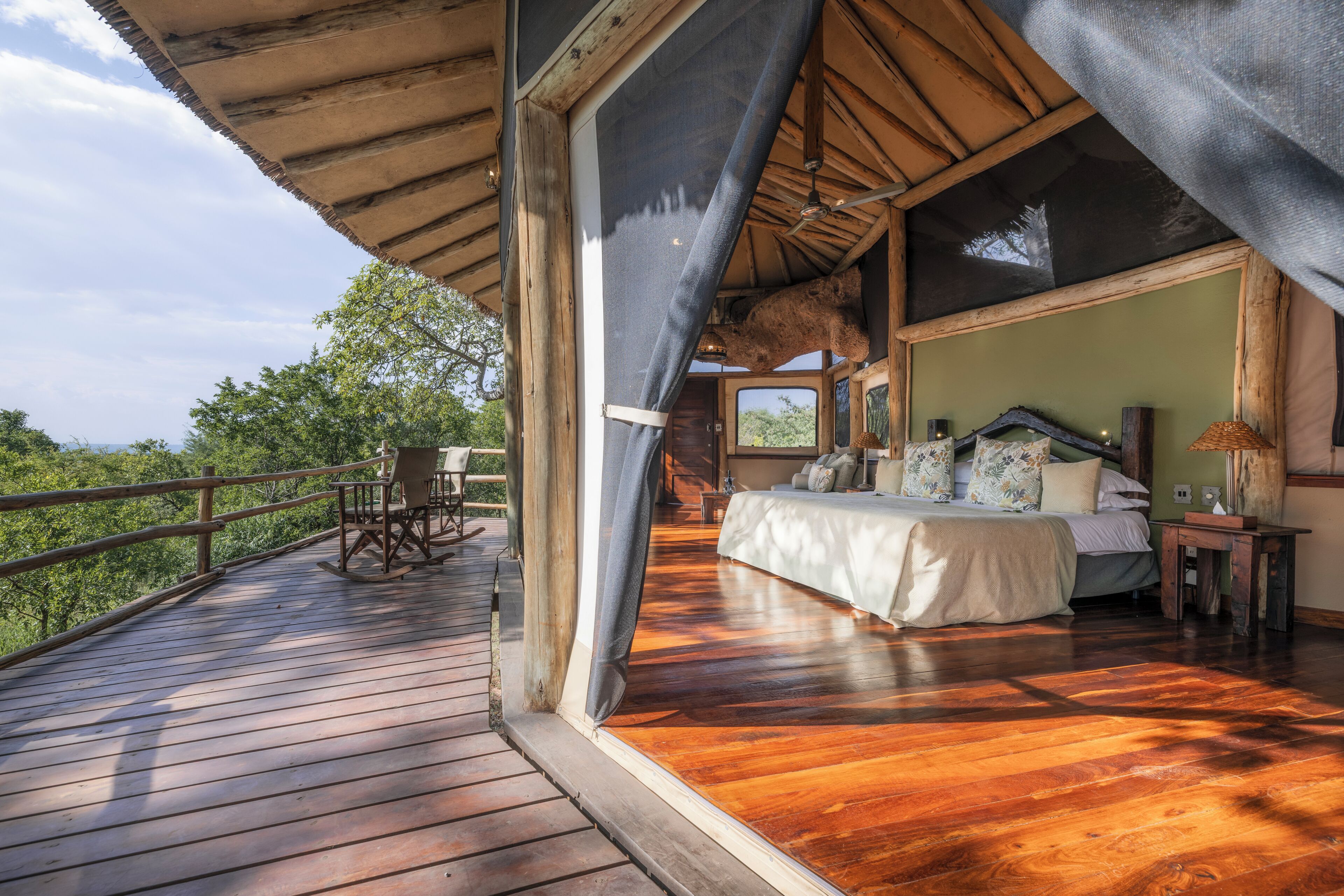 Casa de árbol | Vista desde la habitación