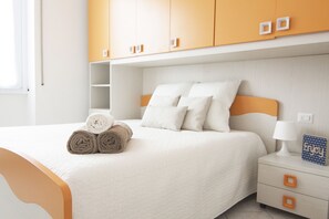 Apartment, 2 Bedrooms | 1 bedroom, iron/ironing board, free cots/infant beds, travel cot