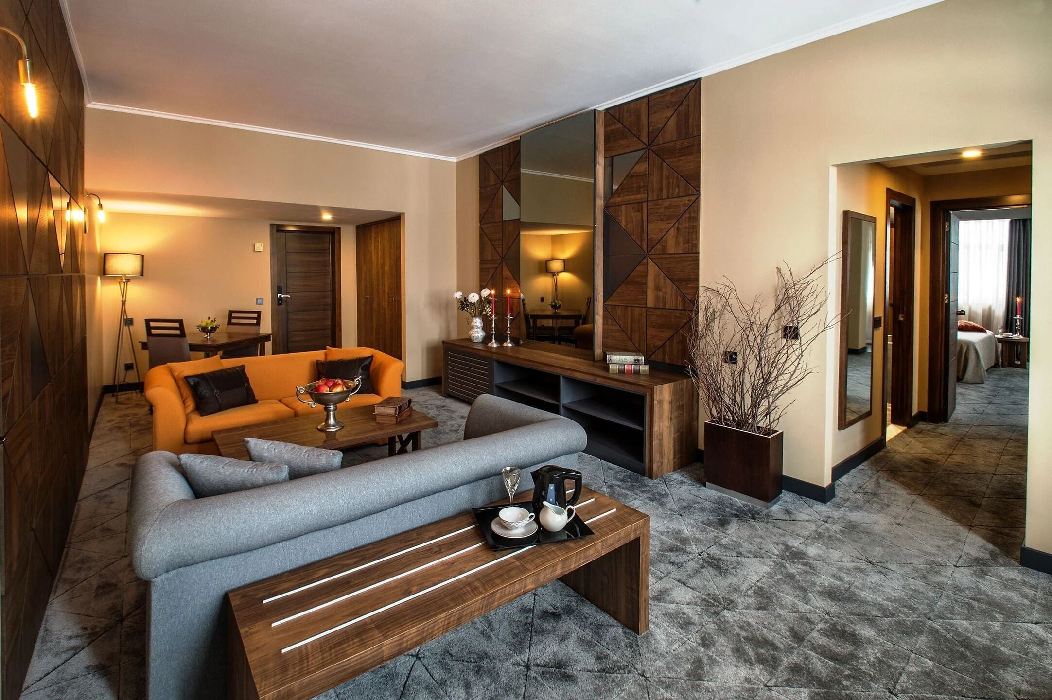 ジュニア スイート | 高級寝具、防音設備、WiFi (無料)、ベッドシーツ