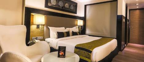 Habitació executiva | 1 dormitori, roba de llit d'alta qualitat i minibar