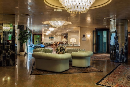 Sala de estar en el lobby