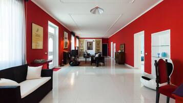 Apartment, 2 Bedrooms | Living room | Flat-screen TV