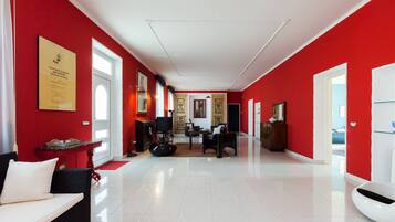 Apartment, 2 Bedrooms | Living room | Flat-screen TV