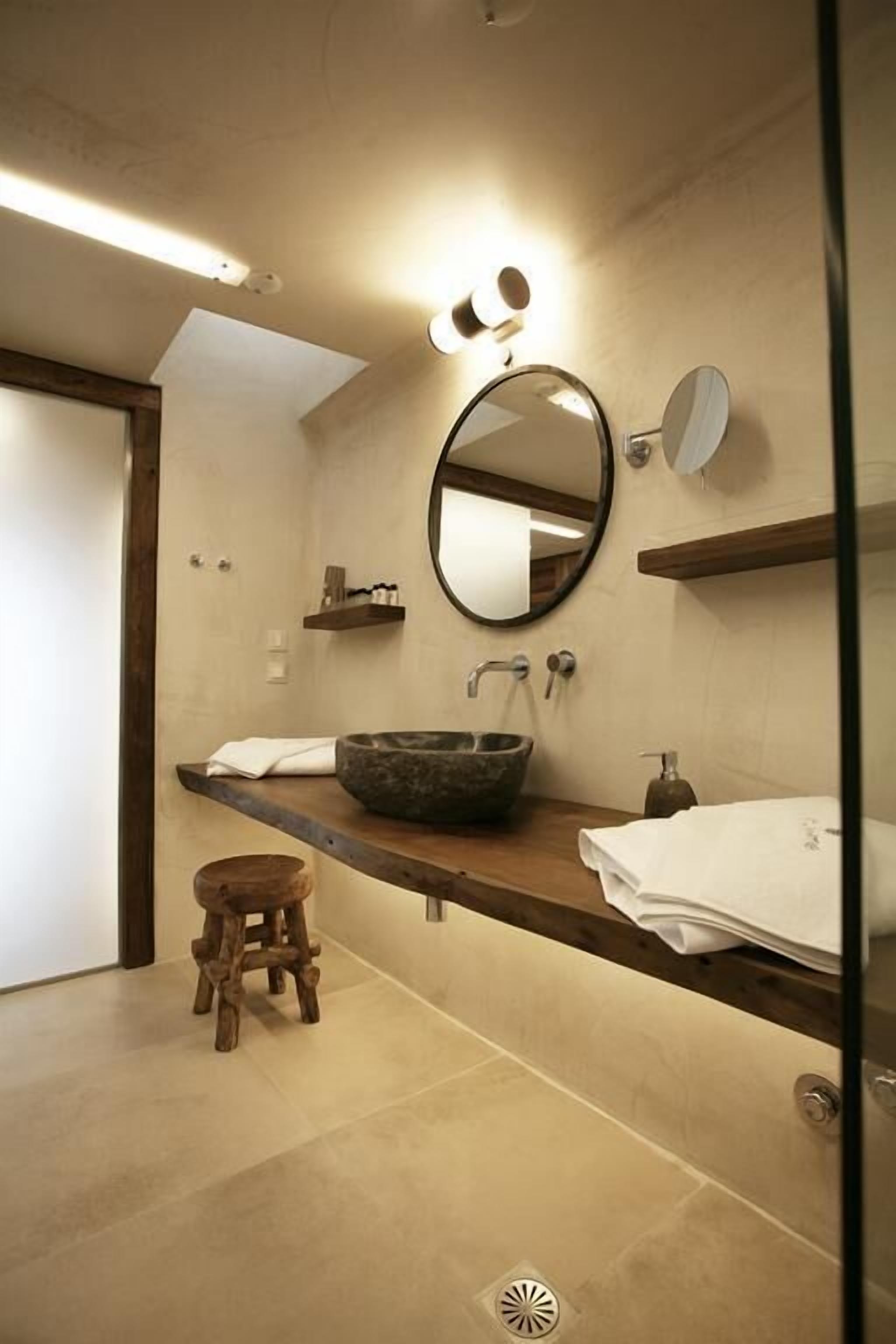 double deluxe ( aegean) | bathroom | hair dryer, bathrobes, slippers, bidet