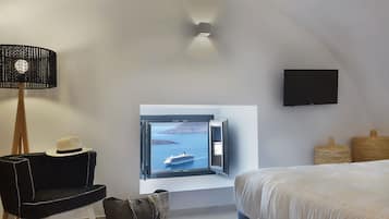 Grand Cave Suite | Cofres nos quartos, escrivaninha, quartos à prova de som