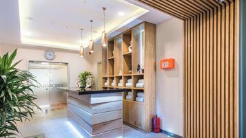 Khu tiếp tân spa
