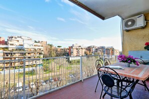 公寓, 2 間臥室, 露台 | 陽台