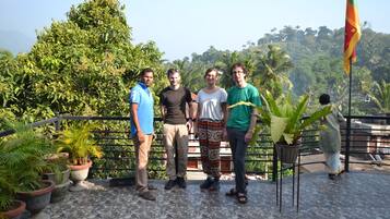 Majoituspaikan julkisivu