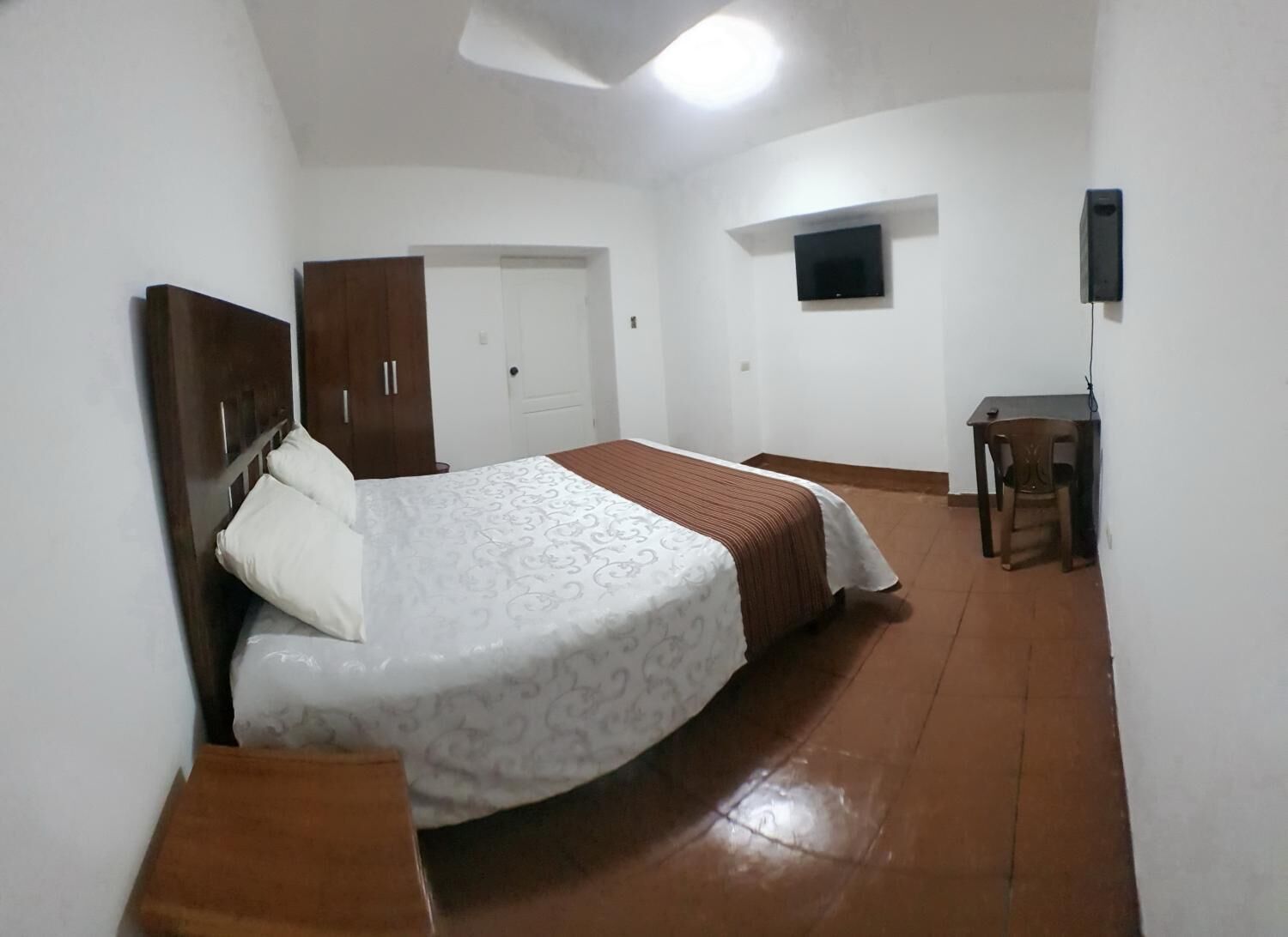 1 bedroom, desk, laptop workspace, iron/ironing board