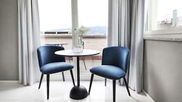 Studio, balcon | 1 chambre, literie de qualité supérieure