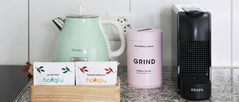 Kaffe og/eller kaffemaskin