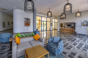 Zona de estar del vestíbulo