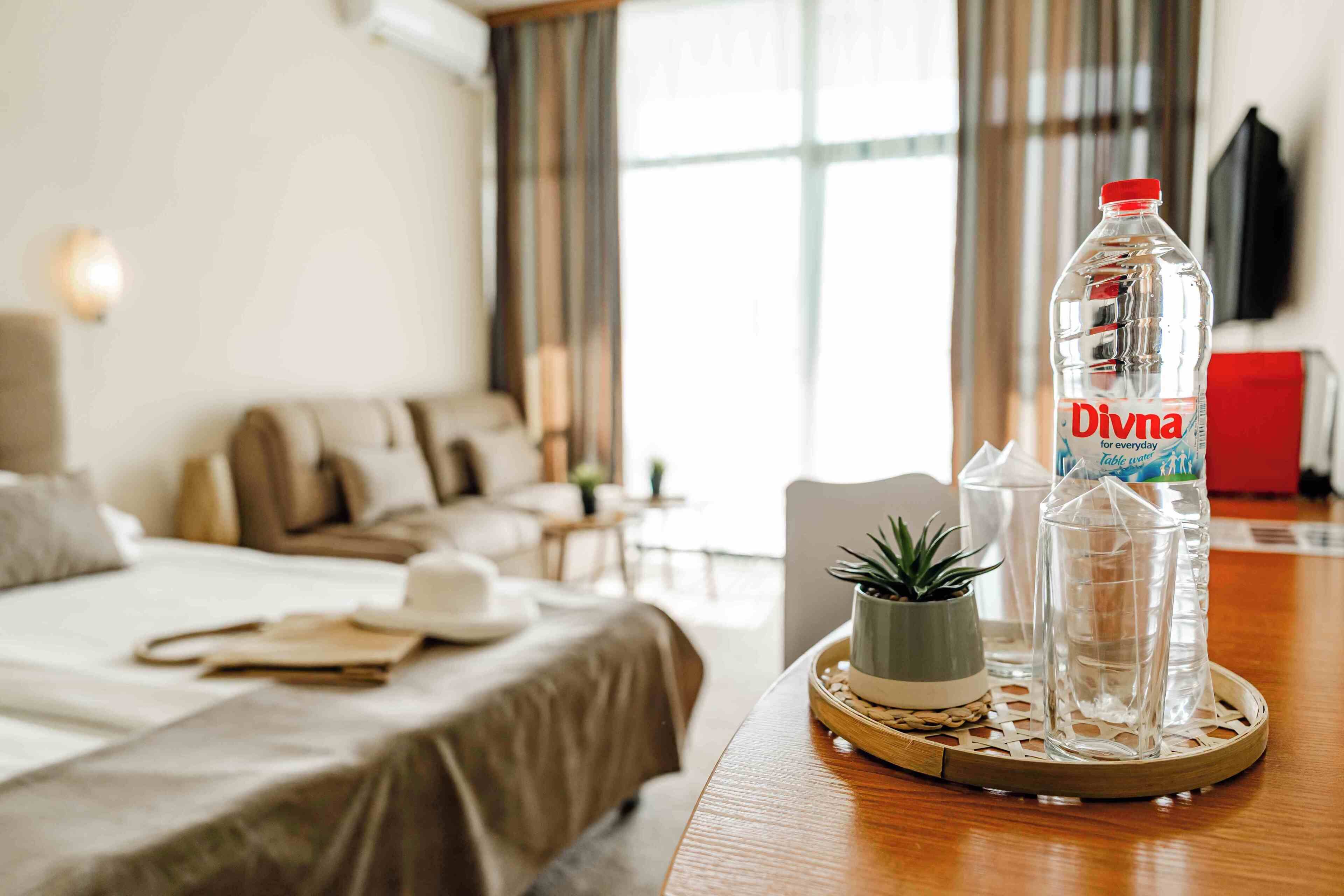 Standard Double Room, Sea View (Free Beach Package) | Minibar, Schreibtisch, kostenloses WLAN, Bettwäsche