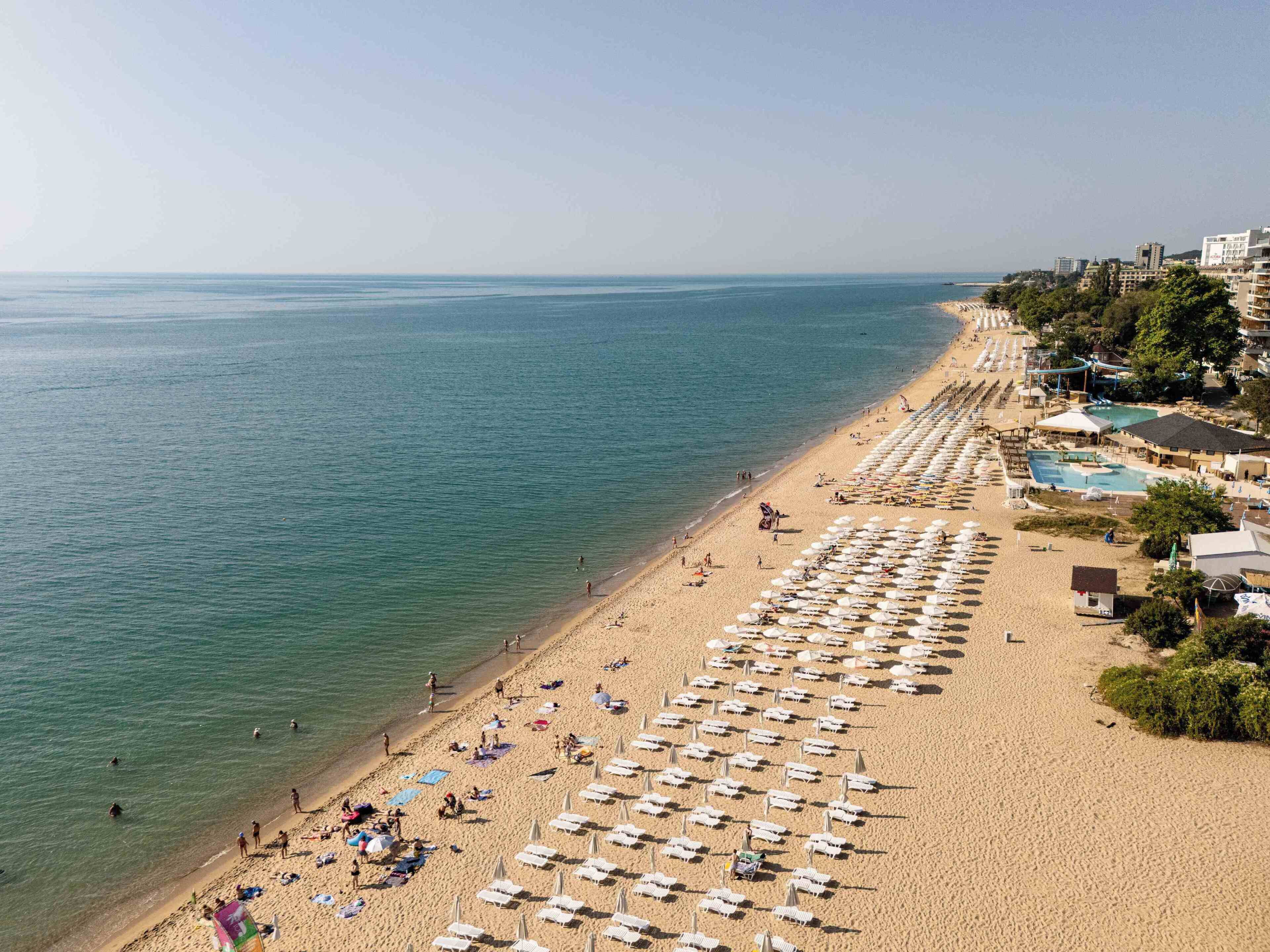 Vista para praia/oceano