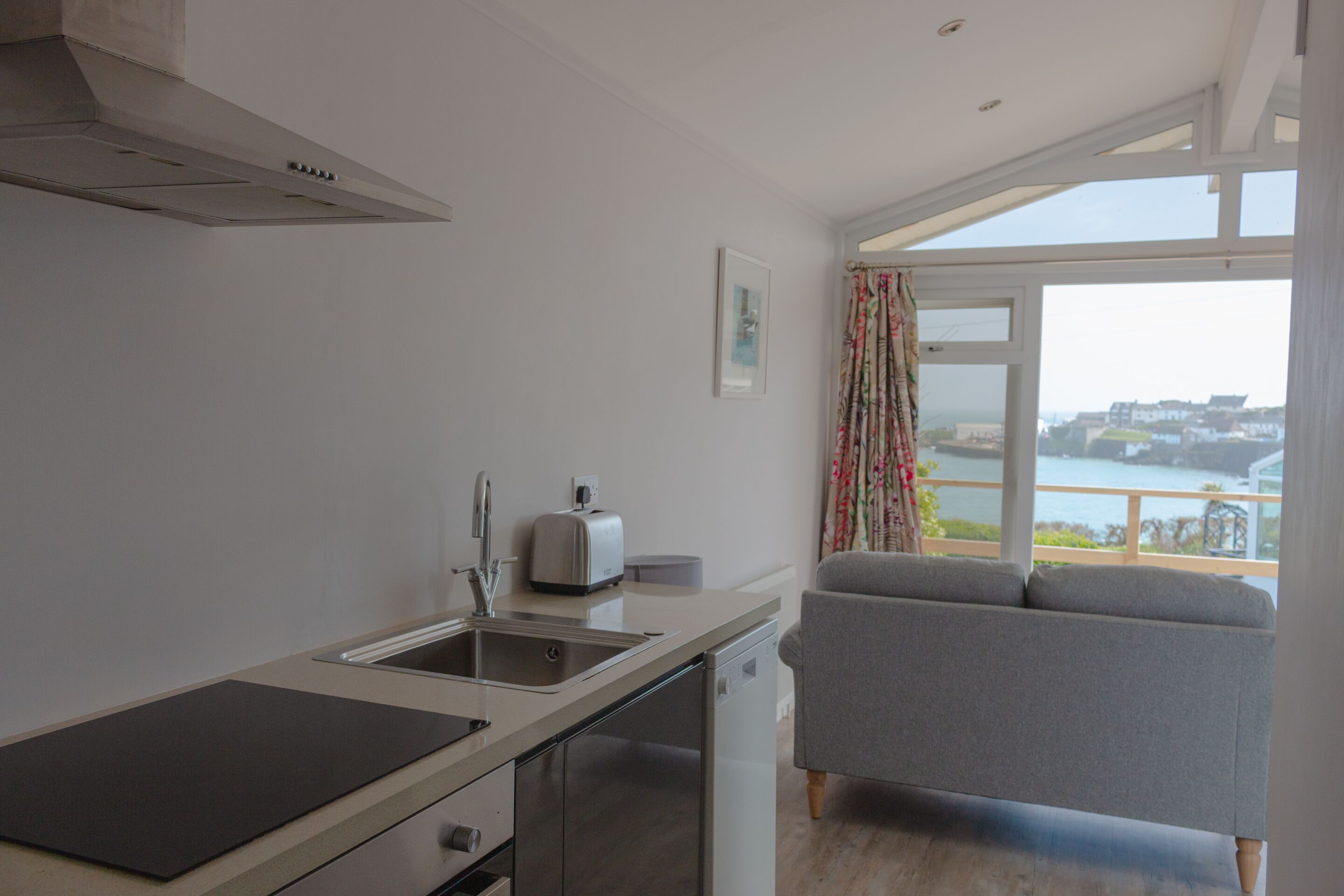 高级活动屋, 独立浴室, 海景 | 住宿内部