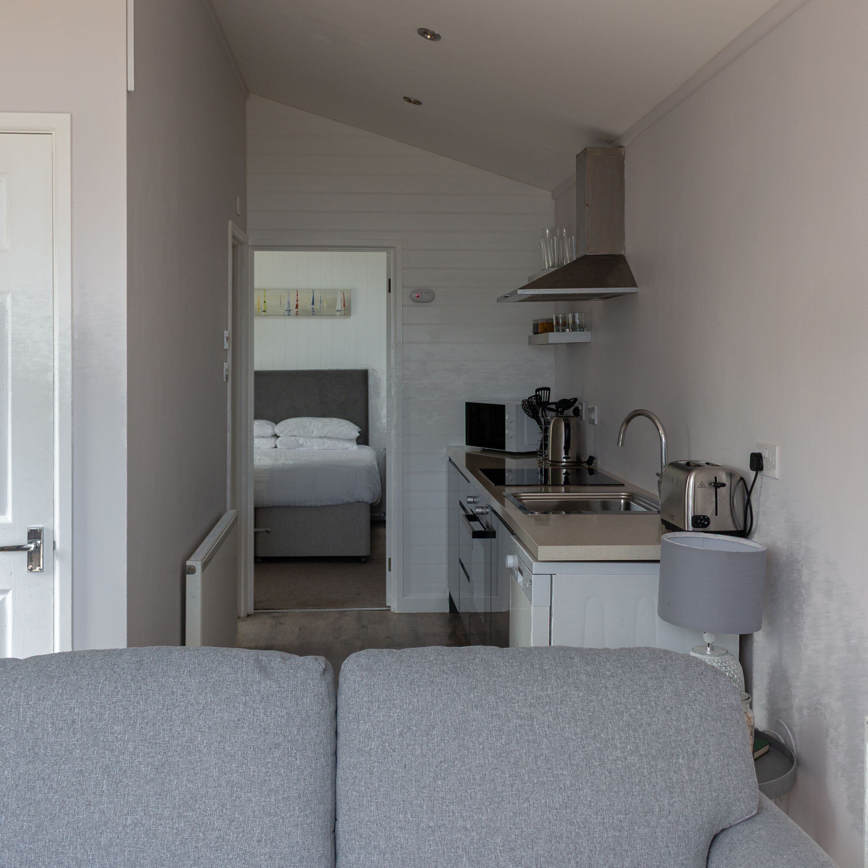 superior mobile home, ensuite, sea view | interior