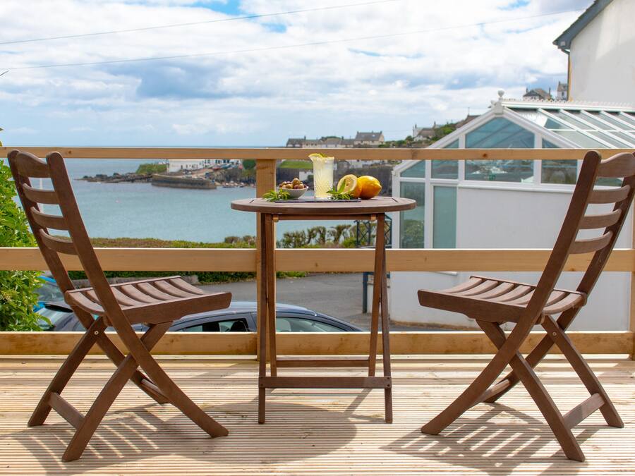 Superior Mobile Home, Ensuite, Sea View | Balcony view