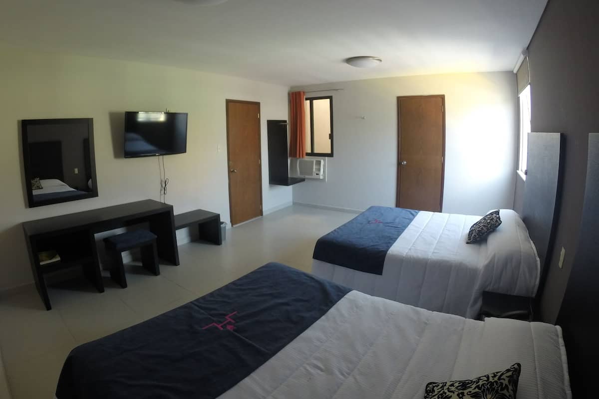 Deluxe Room, 2 Queen Beds | Free WiFi, bed sheets
