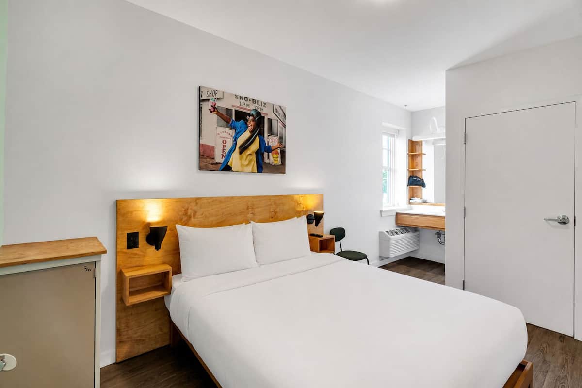 Habitación Prestigio, 1 cama Queen size | Insonorización, wifi gratis y ropa de cama