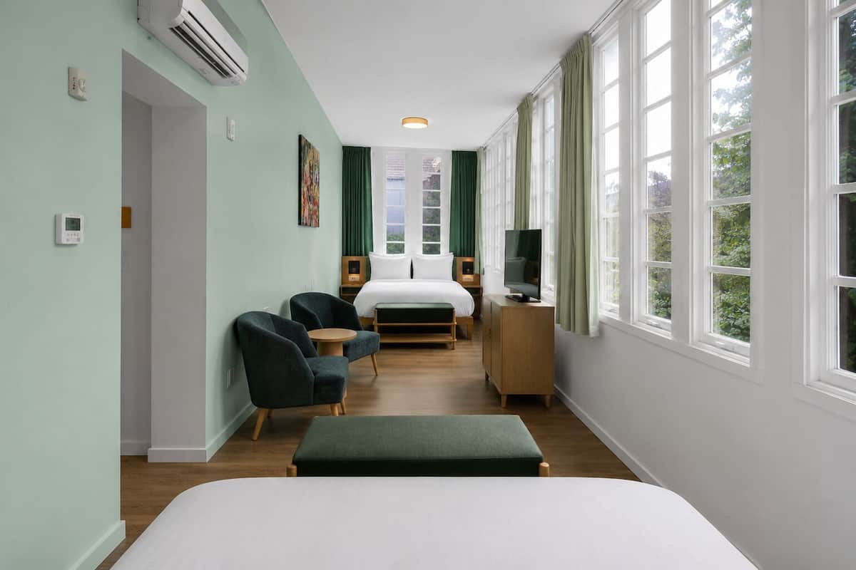 Chambre Signature, 2 grands lits | Chambres insonorisées, Wi-Fi gratuit, draps fournis
