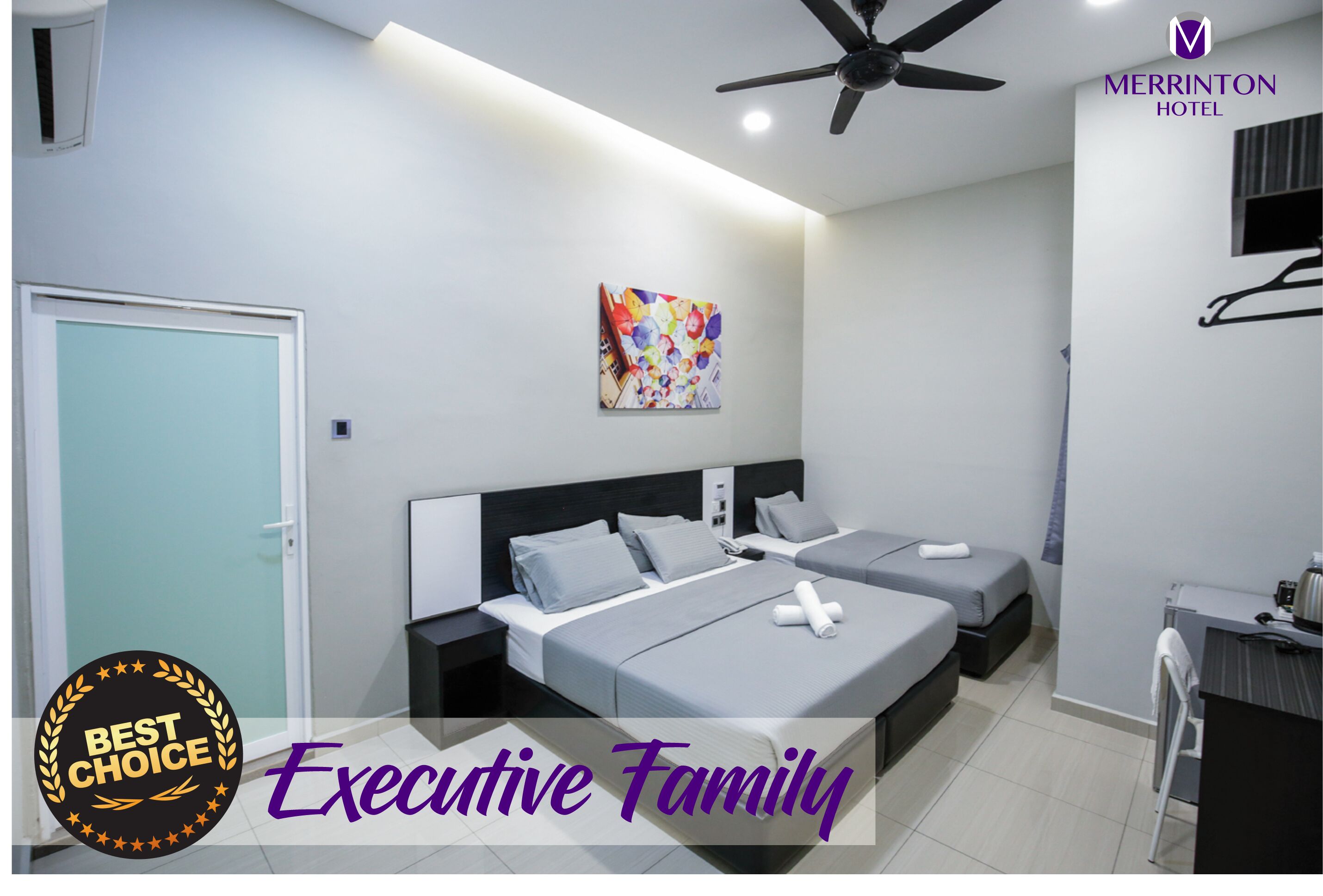 executive family | desk, iron/ironing board, free wifi, bed sheets