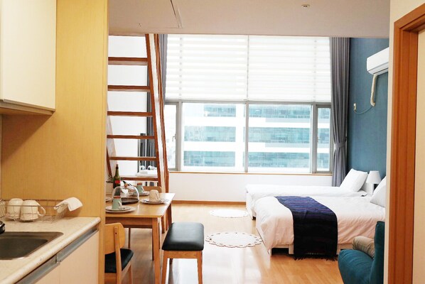 Superior Family Room #501 | 1 ห้องนอน, เครื่องนอนระดับพรีเมียม, Wi-Fi ฟรี