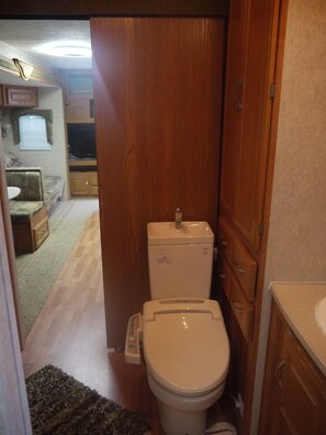 Mobile Home, Non Smoking (Trailer House) | Bathroom - Kariyushi Trailer House (Tokashiki)