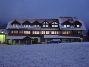 Front of property – evening/night