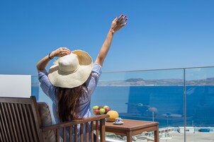 Deluxe Apartment, 1 Bedroom, Sea View | View from room