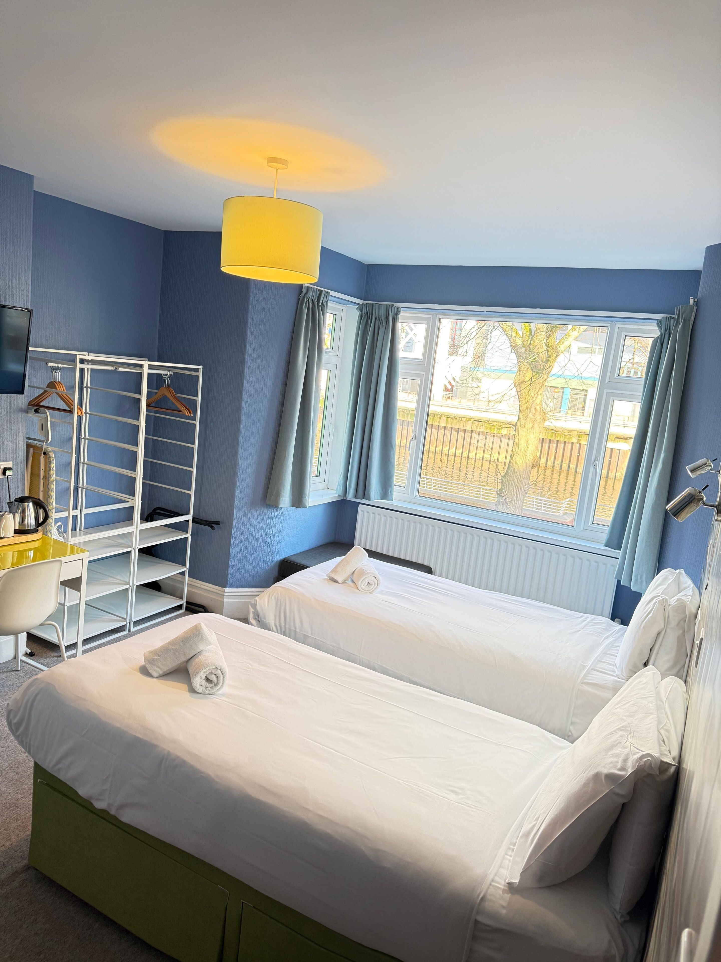 豪華雙人或雙床房 | 熨斗/熨衣板、免費無線上網