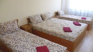Iron/ironing board, rollaway beds, free WiFi