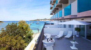 Vue sur la plage/l’océan