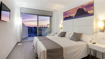 Een minibar, een kluis op de kamer, verduisterende gordijnen