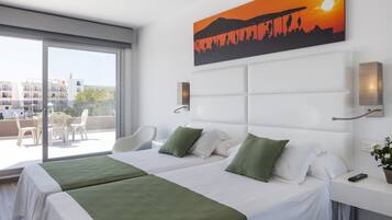 1 slaapkamer, een minibar, een kluis op de kamer