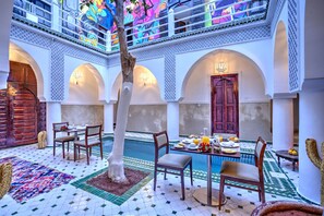 Sitteområde i lobbyen